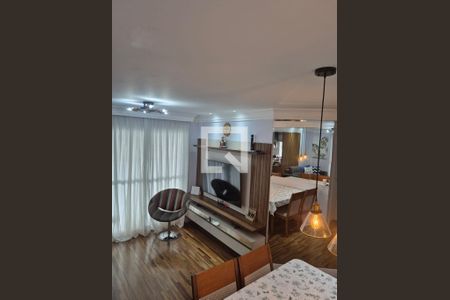 Sala de apartamento para alugar com 3 quartos, 89m² em Vila Assunção, Santo André