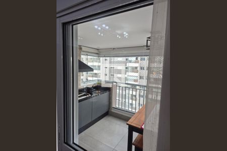 Varanda da Sala de apartamento para alugar com 3 quartos, 89m² em Vila Assunção, Santo André