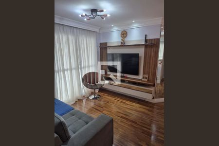 Sala de apartamento para alugar com 3 quartos, 89m² em Vila Assunção, Santo André