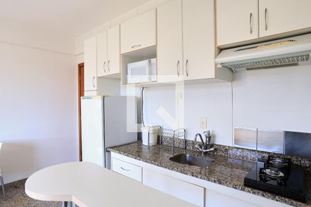 Sala/Cozinha de apartamento para alugar com 1 quarto, 40m² em Funcionários, Belo Horizonte