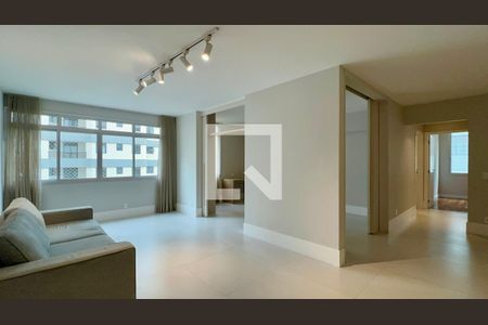 Sala de apartamento para alugar com 2 quartos, 126m² em Paraíso, São Paulo