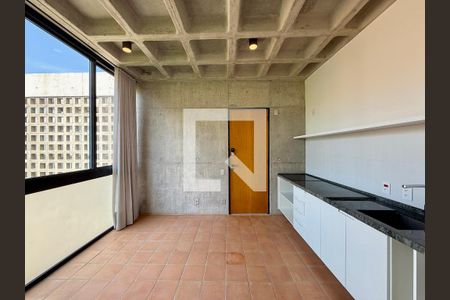 Sala de apartamento para alugar com 1 quarto, 35m² em Brooklin, São Paulo