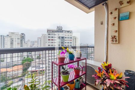Varanda - Sala de apartamento à venda com 2 quartos, 84m² em Paraíso, São Paulo