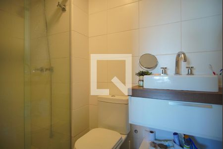 Banheiro da Suíte de apartamento para alugar com 1 quarto, 54m² em Petrópolis, Porto Alegre