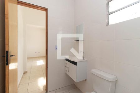 Banheiro Social de apartamento para alugar com 1 quarto, 50m² em Jardim Palmira, Guarulhos
