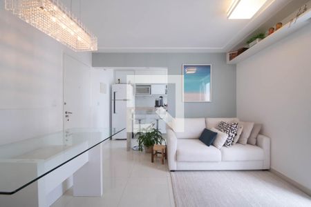 Sala de apartamento à venda com 1 quarto, 47m² em Jardim das Acacias, São Paulo
