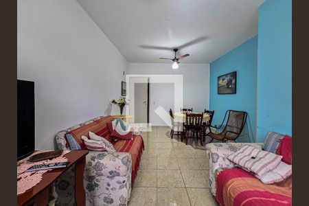 Sala de apartamento para alugar com 3 quartos, 102m² em Ponta da Praia, Santos
