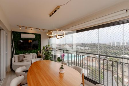 Varanda da Sala de apartamento à venda com 3 quartos, 136m² em Jardim Dom Bosco, São Paulo