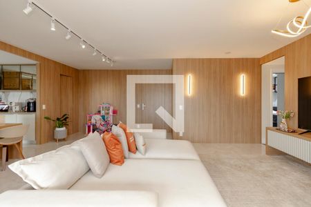 Sala de apartamento à venda com 3 quartos, 136m² em Jardim Dom Bosco, São Paulo