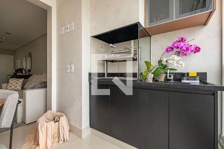 Sala/Cozinha de apartamento à venda com 1 quarto, 74m² em Sumaré, São Paulo