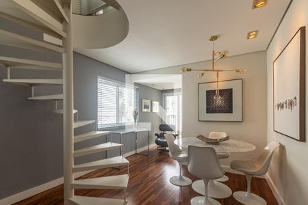 Sala de apartamento à venda com 1 quarto, 90m² em Itaim Bibi, São Paulo
