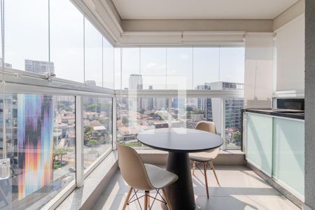 Varanda de apartamento para alugar com 1 quarto, 35m² em Pinheiros, São Paulo