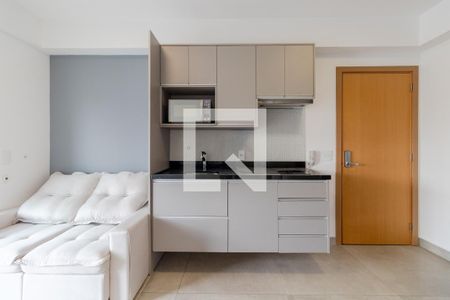 Sala/Cozinha de apartamento para alugar com 1 quarto, 35m² em Pinheiros, São Paulo