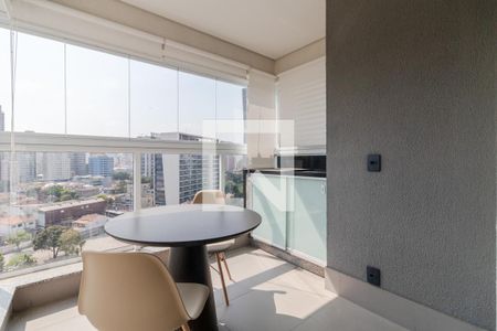 Varanda de apartamento para alugar com 1 quarto, 35m² em Pinheiros, São Paulo