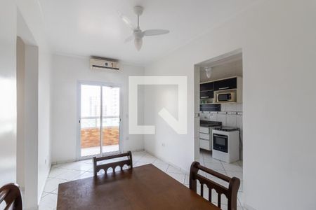 Sala de apartamento para alugar com 2 quartos, 65m² em Cidade Ocian, Praia Grande