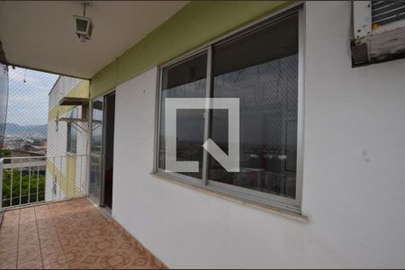Varanda da Sala de apartamento para alugar com 2 quartos, 73m² em Vila Valqueire, Rio de Janeiro