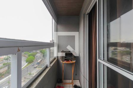Varanda da Sala de apartamento à venda com 2 quartos, 50m² em Vila Metalúrgica, São Paulo
