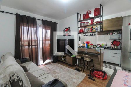 Sala de apartamento à venda com 2 quartos, 50m² em Vila Metalúrgica, São Paulo