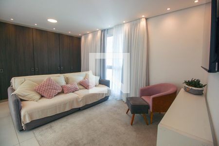 Sala de TV de apartamento à venda com 4 quartos, 250m² em Vila Andrade, São Paulo