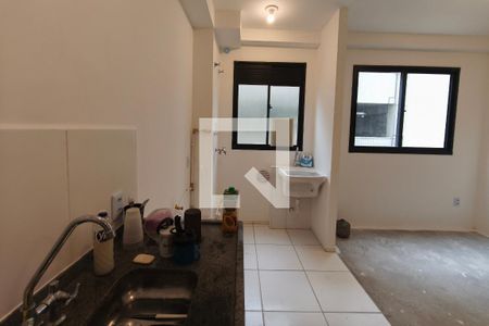 Cozinha de apartamento à venda com 1 quarto, 43m² em Campos Elíseos , Campinas