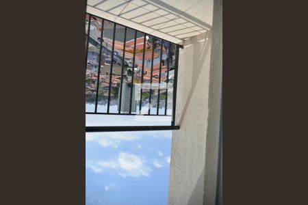 Varanda da Sala de apartamento para alugar com 2 quartos, 49m² em Parque Jaçatuba, Santo André