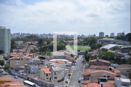 Varanda da Sala de apartamento para alugar com 2 quartos, 49m² em Parque Jaçatuba, Santo André