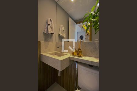 Lavabo de casa de condomínio para alugar com 2 quartos, 100m² em Santa Monica, Belo Horizonte