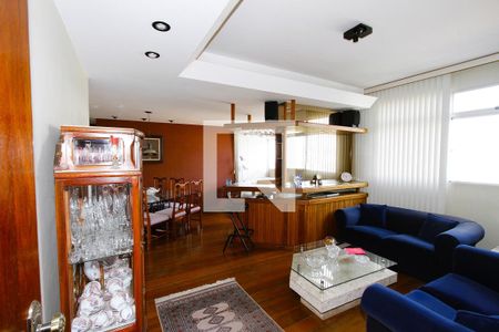 Sala de apartamento à venda com 4 quartos, 140m² em Gutierrez, Belo Horizonte
