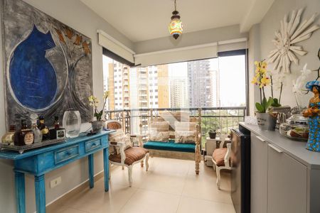 Varanda de apartamento à venda com 2 quartos, 58m² em Morumbi, São Paulo