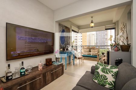 Sala de apartamento à venda com 2 quartos, 58m² em Morumbi, São Paulo
