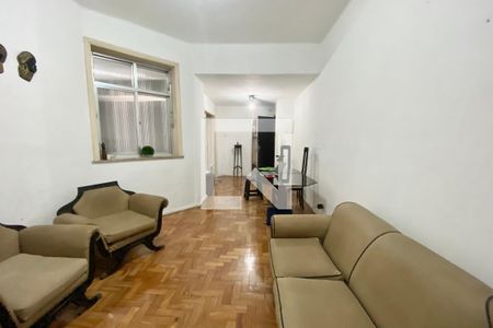 Sala  de apartamento à venda com 1 quarto, 110m² em Copacabana, Rio de Janeiro