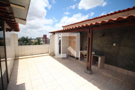 Cobertura e Area de Serviço  de kitnet/studio para alugar com 1 quarto, 60m² em Eldorado, Contagem