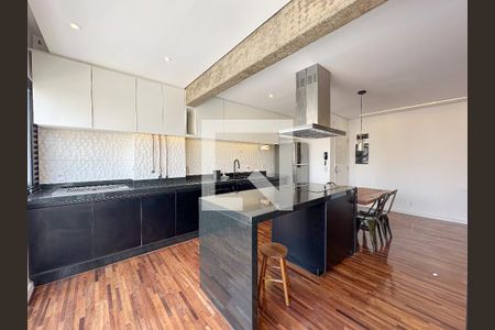 Sala/Cozinha de apartamento para alugar com 1 quarto, 65m² em Vila Romana, São Paulo