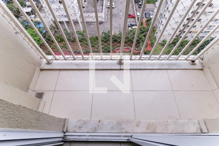 Varanda da Sala de apartamento à venda com 2 quartos, 52m² em Del Castilho, Rio de Janeiro