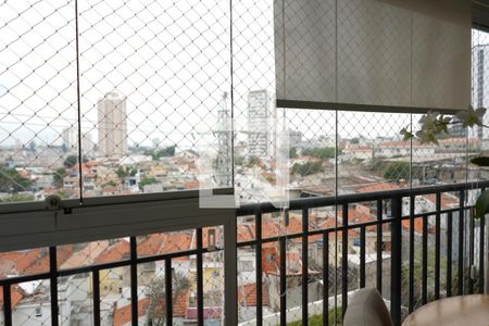 Varanda da Sala de apartamento à venda com 2 quartos, 60m² em Vila Bertioga, São Paulo