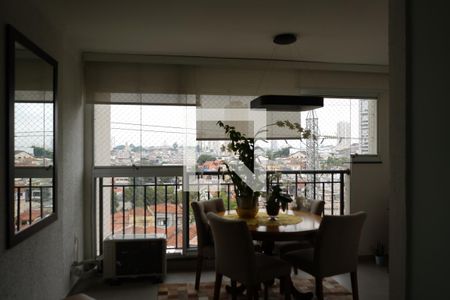 Varanda da Sala de apartamento à venda com 2 quartos, 60m² em Vila Bertioga, São Paulo