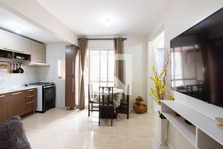 Sala de apartamento à venda com 2 quartos, 49m² em Fátima, Canoas