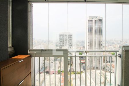 Varanda de apartamento para alugar com 1 quarto, 40m² em Brás, São Paulo