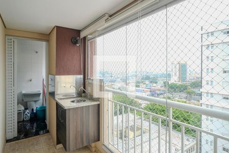 Varanda gourmet de apartamento à venda com 2 quartos, 71m² em Santa Paula, São Caetano do Sul