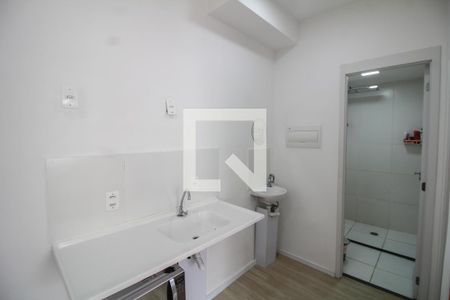 Sala/Cozinha de apartamento para alugar com 1 quarto, 25m² em Mooca, São Paulo