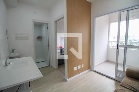 Sala/Cozinha de apartamento para alugar com 1 quarto, 25m² em Mooca, São Paulo
