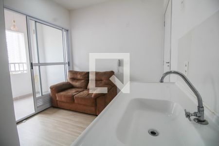 Sala/Cozinha de apartamento para alugar com 1 quarto, 25m² em Mooca, São Paulo