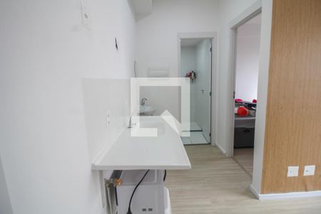 Sala/Cozinha de apartamento para alugar com 1 quarto, 25m² em Mooca, São Paulo