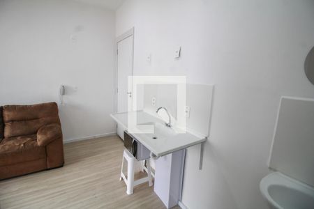 Sala/Cozinha de apartamento para alugar com 1 quarto, 25m² em Mooca, São Paulo