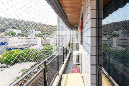 Varanda de apartamento à venda com 3 quartos, 126m² em Grajaú, Rio de Janeiro