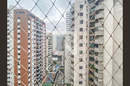 Varanda da Sala de apartamento para alugar com 2 quartos, 67m² em Indianópolis, São Paulo