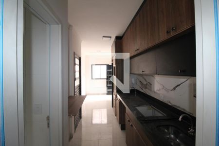 Sala/Cozinha de apartamento para alugar com 1 quarto, 26m² em Vila Pauliceia, São Paulo