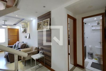 Sala 1 de casa de condomínio à venda com 3 quartos, 132m² em Pechincha, Rio de Janeiro
