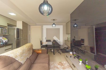 Sala/Cozinha de apartamento para alugar com 2 quartos, 51m² em Fátima, Canoas