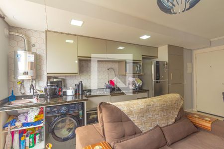 Sala/Cozinha de apartamento para alugar com 2 quartos, 51m² em Fátima, Canoas